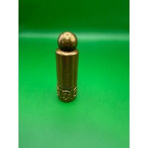 Vintage Avon Golden Promise Perfume Bottle Ornate Brass Decorative‎ Collectible